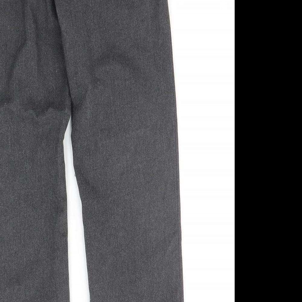 Marks and Spencer Boys Grey   Chino Trousers Size 7-8 Years