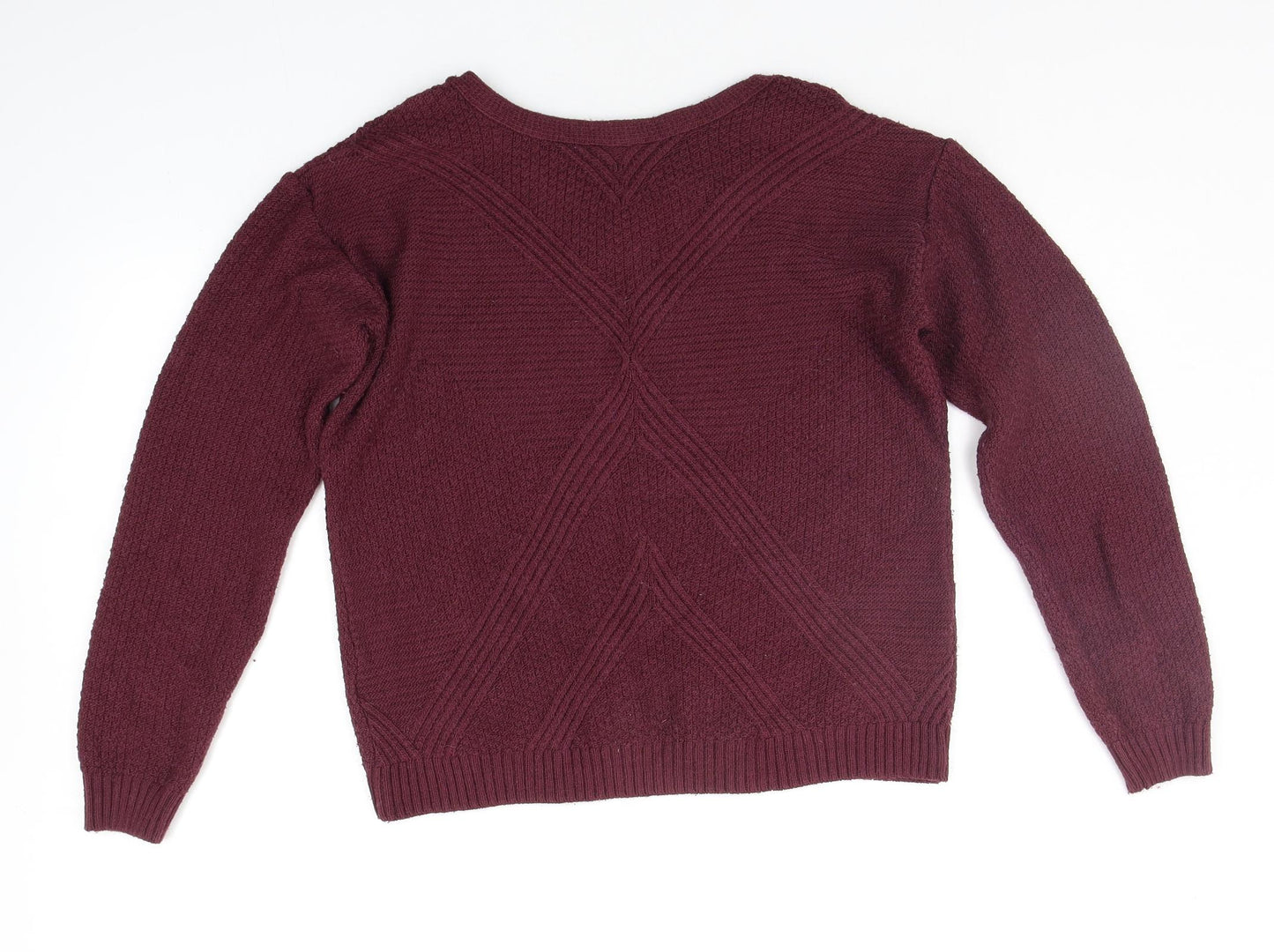 Dorothy Perkins Womens Purple   Pullover Jumper Size 8