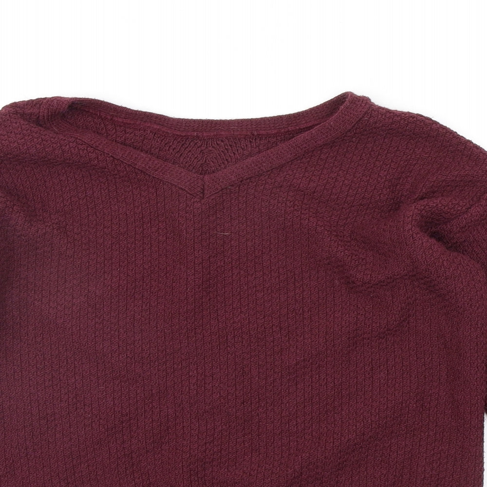 Dorothy Perkins Womens Purple   Pullover Jumper Size 8