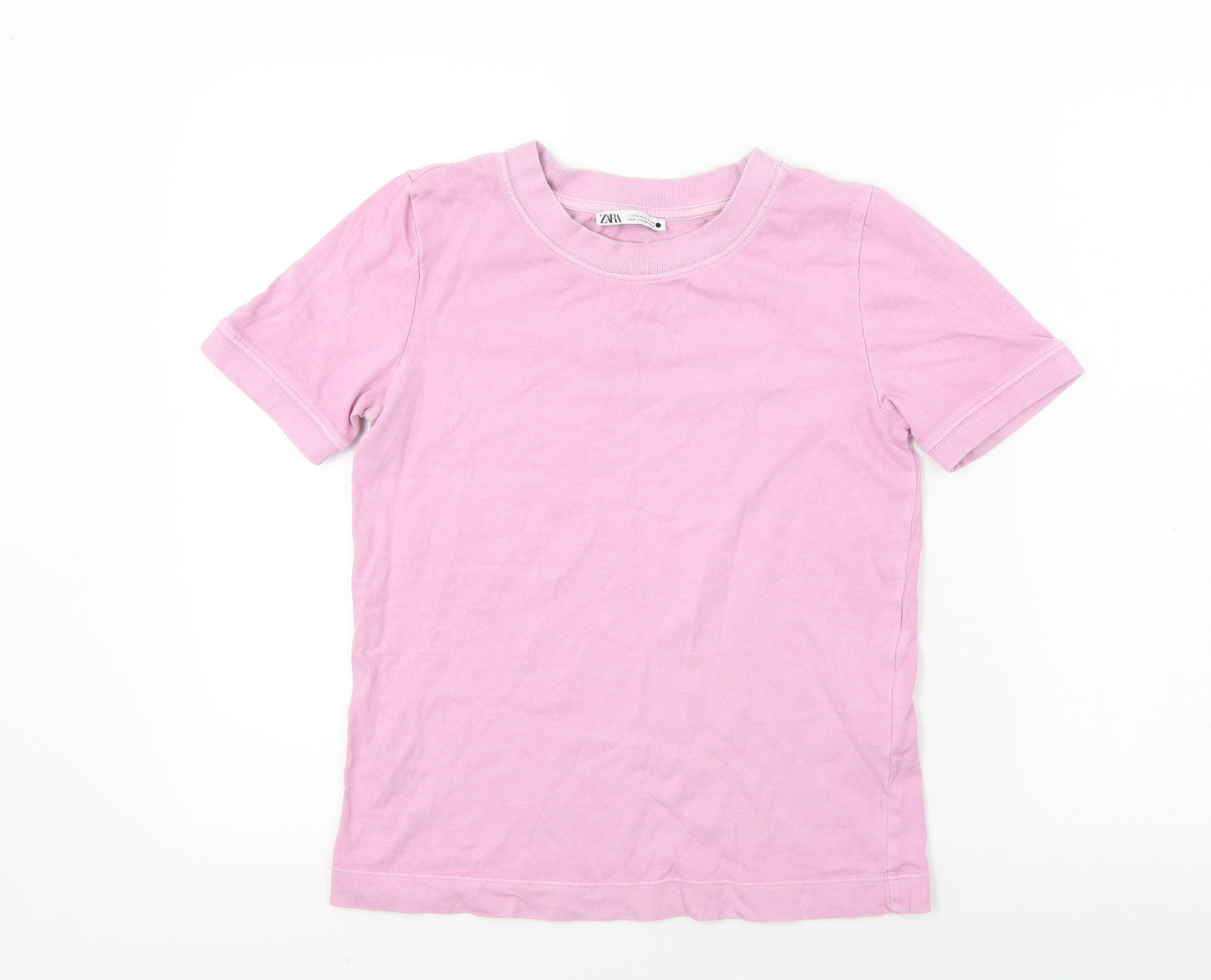 Zara Womens Pink   Basic T-Shirt Size S
