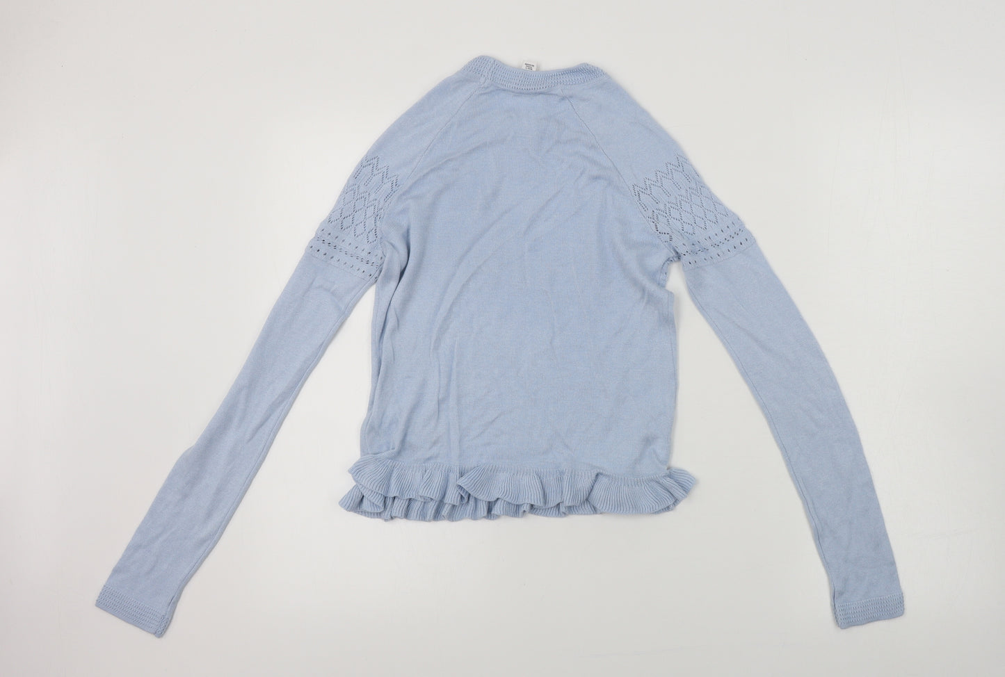 Topshop  Womens Blue   Pullover Jumper Size 8