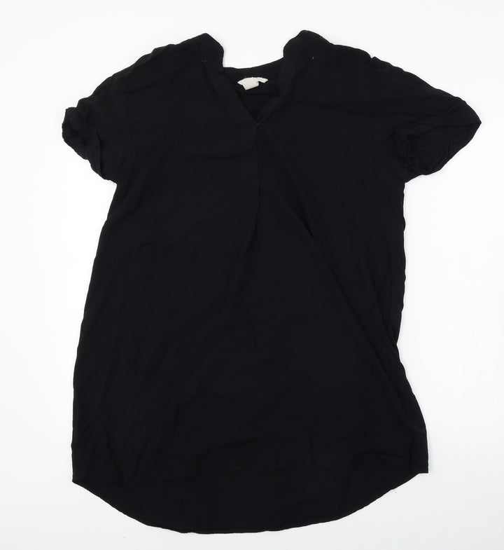 H&M  Womens Black   Basic Blouse Size S