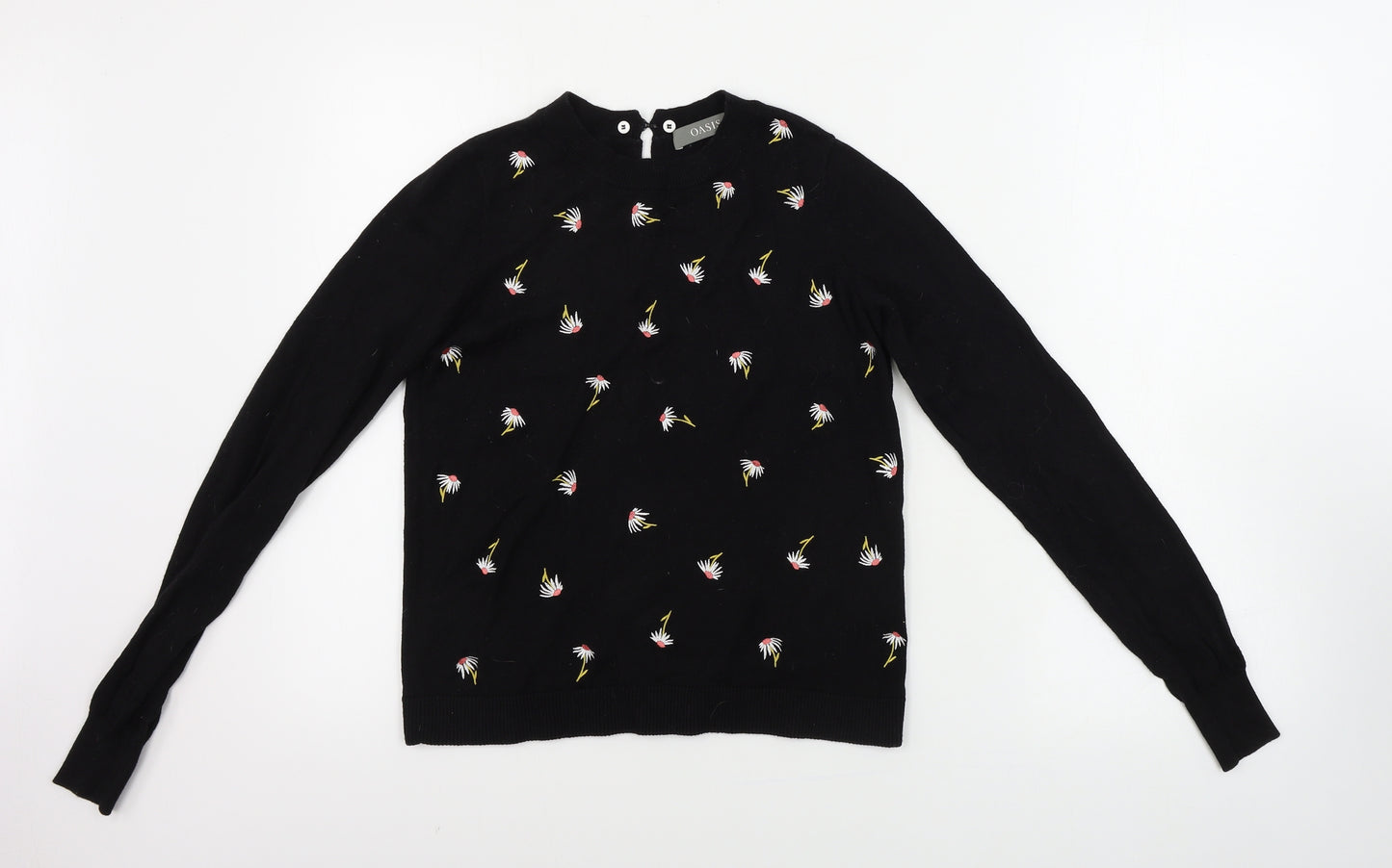 Oasis Womens Black   Cardigan Jumper Size XS