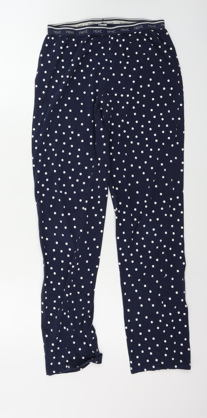 NEXT Womens Blue Polka Dot Jegging Leggings Size XS L25 in