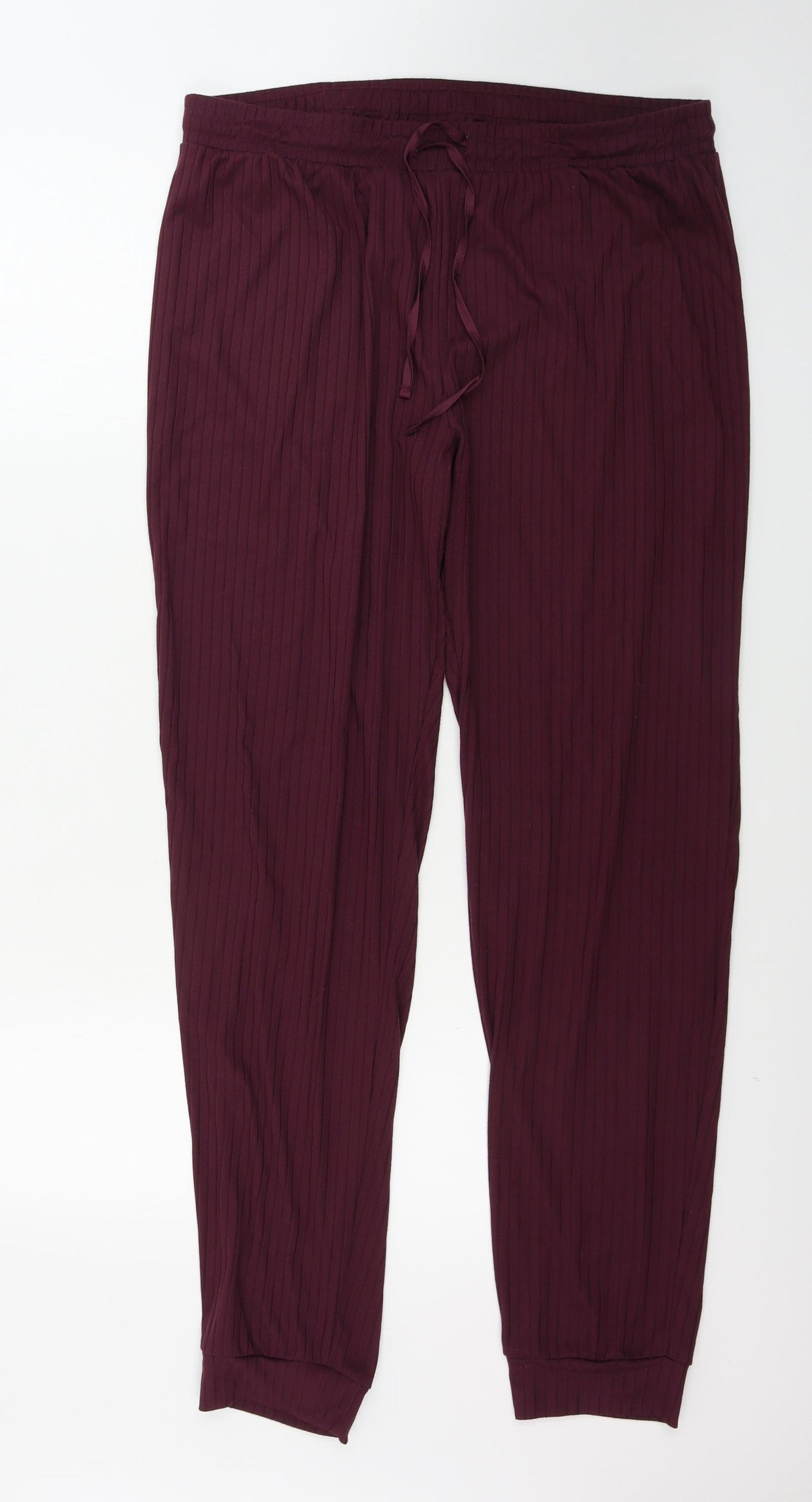 Primark  Womens Brown Houndstooth  Trousers  Size M L27 in