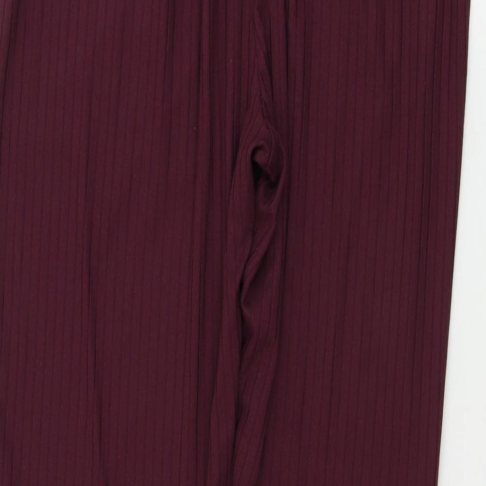 Primark  Womens Brown Houndstooth  Trousers  Size M L27 in