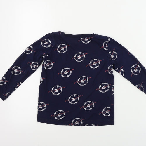 George  Boys Blue   Basic T-Shirt Size 5-6 Years