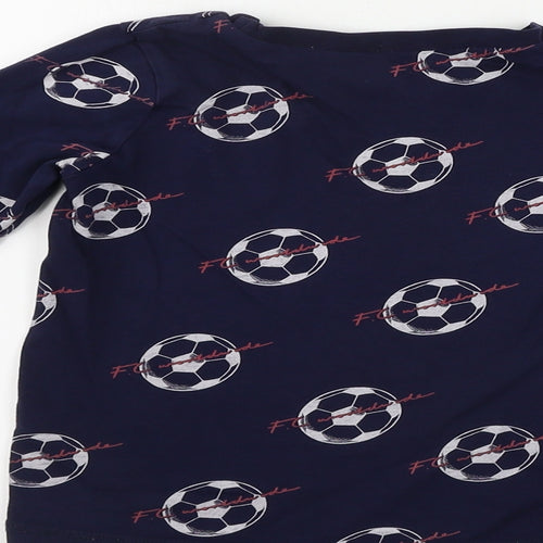 George  Boys Blue   Basic T-Shirt Size 5-6 Years