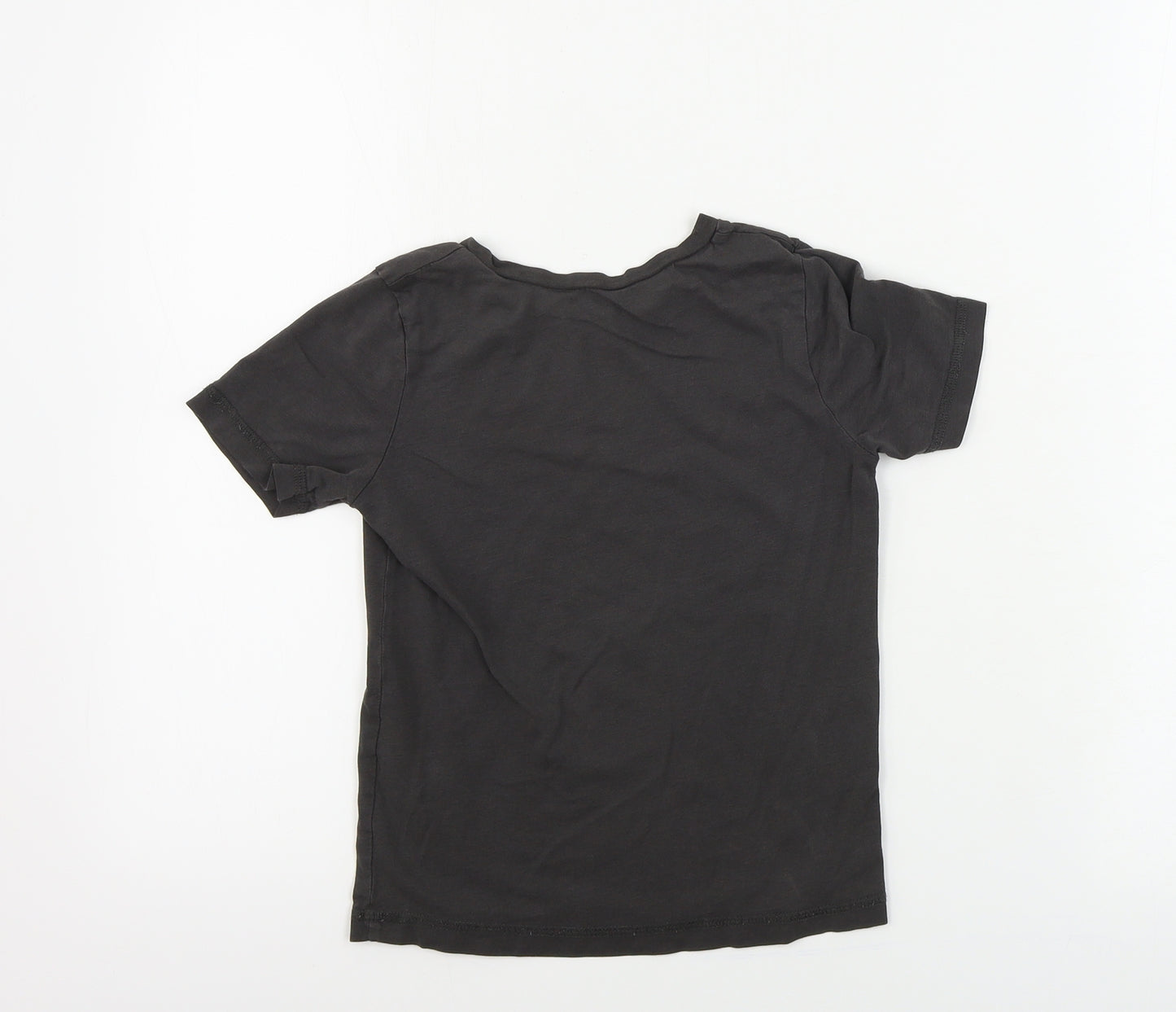 George  Boys Brown   Basic T-Shirt Size 5-6 Years
