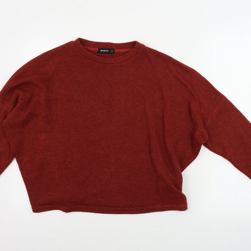 Stradavarius  Womens Orange   Pullover Jumper Size S
