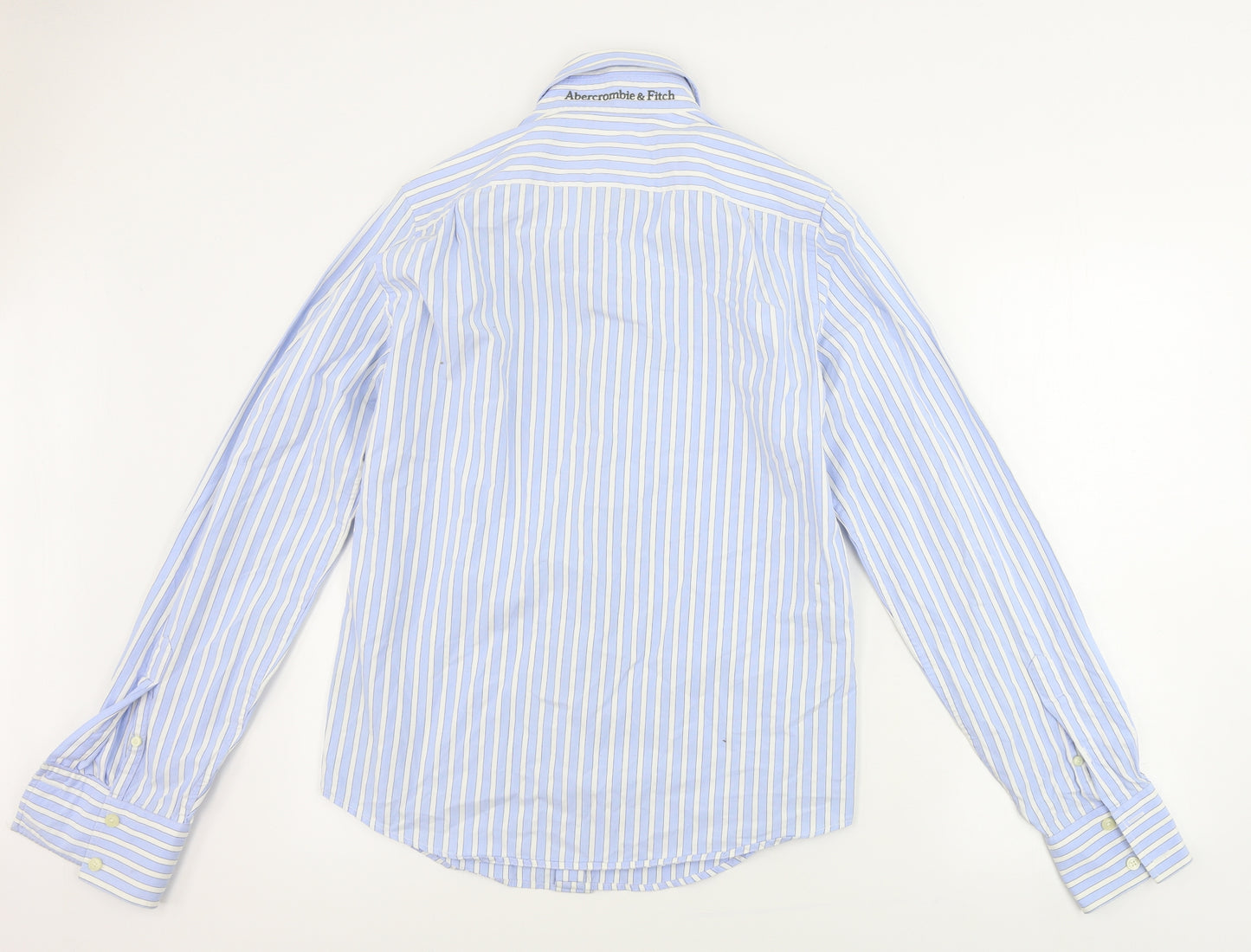 Abercrombie & Fitch  Mens Blue    Dress Shirt Size S