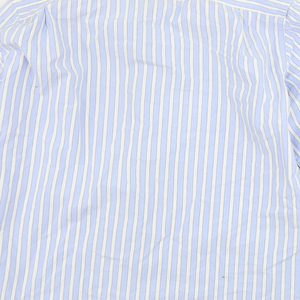 Abercrombie & Fitch  Mens Blue    Dress Shirt Size S