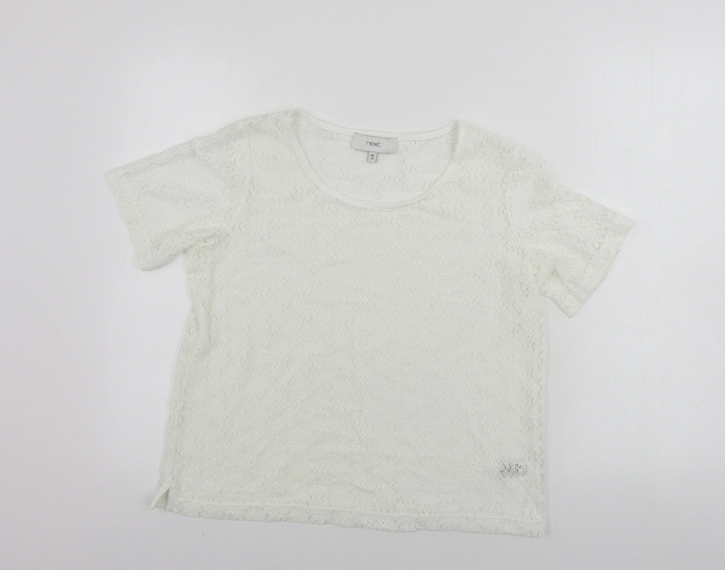 NEXT  Womens Ivory   Basic T-Shirt Size 12