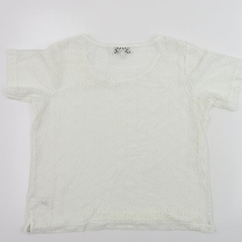 NEXT  Womens Ivory   Basic T-Shirt Size 12