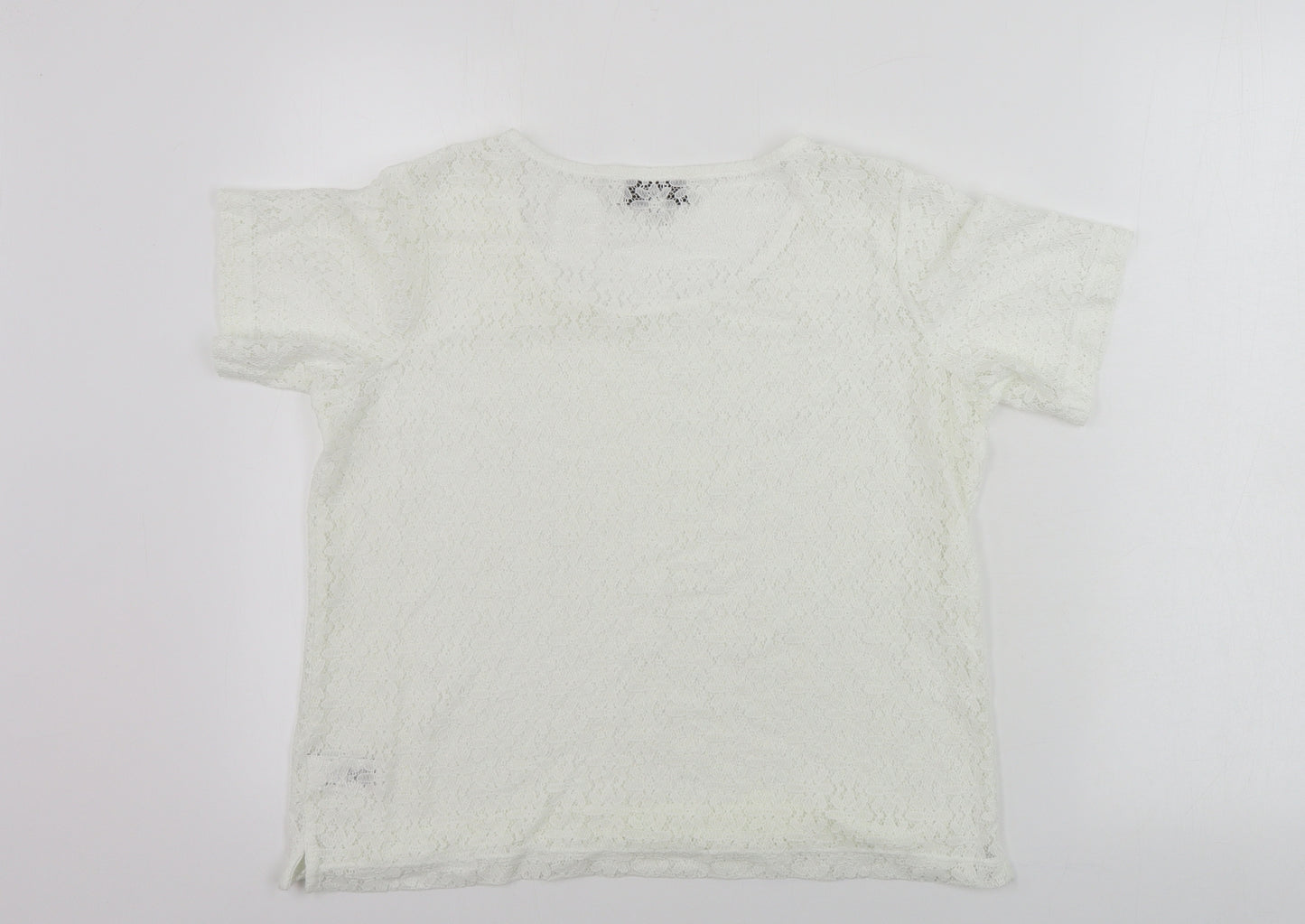 NEXT  Womens Ivory   Basic T-Shirt Size 12
