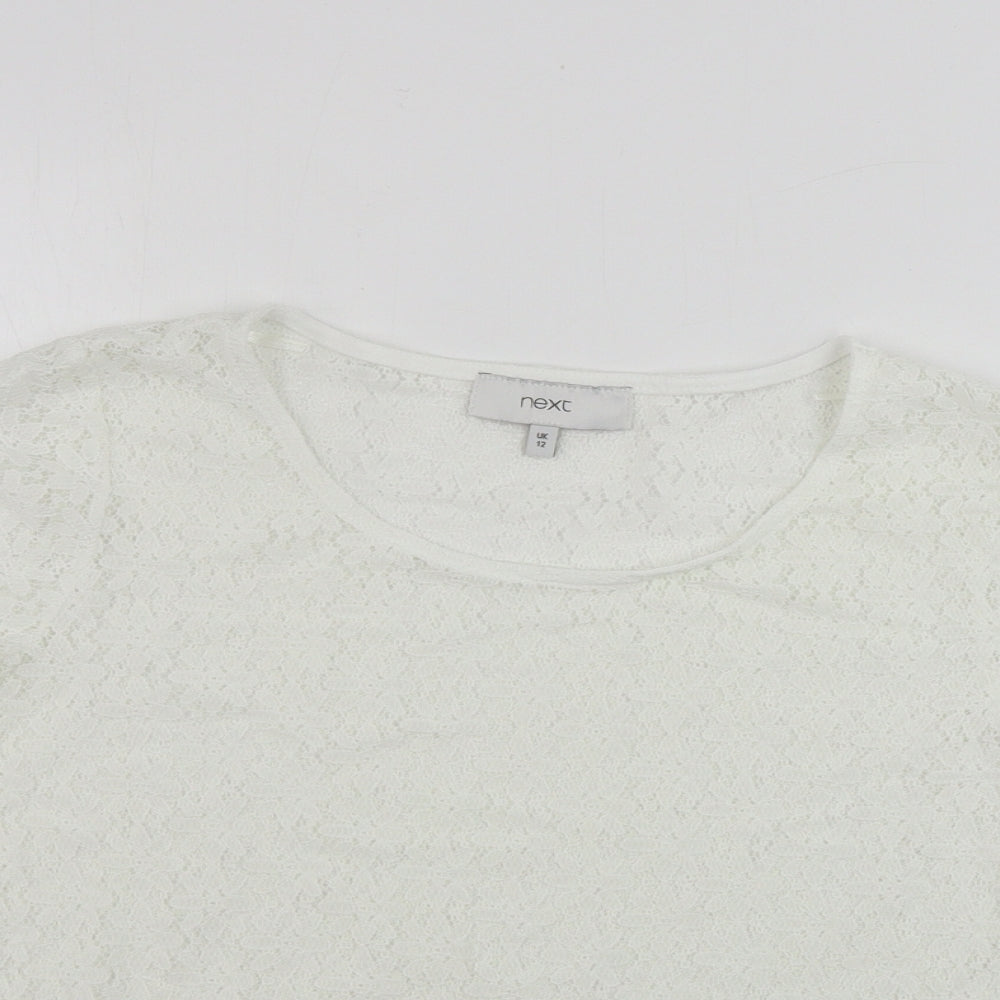 NEXT  Womens Ivory   Basic T-Shirt Size 12