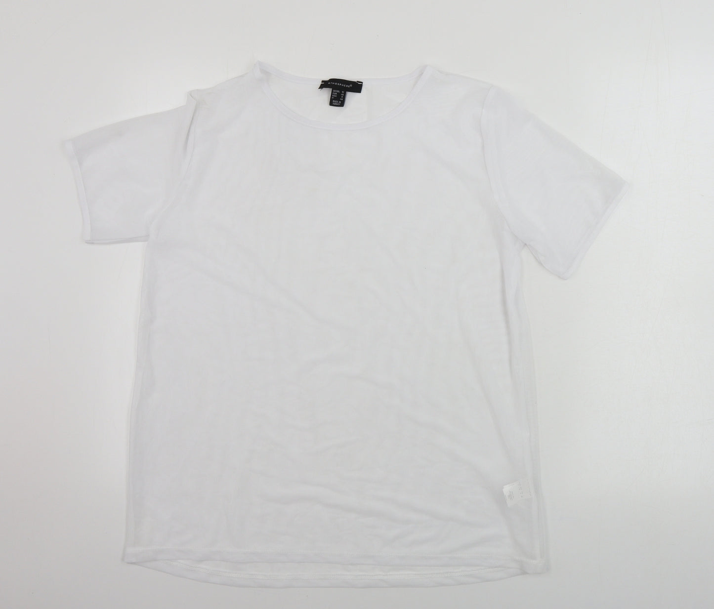 Atmosphere  Womens White   Basic T-Shirt Size 12