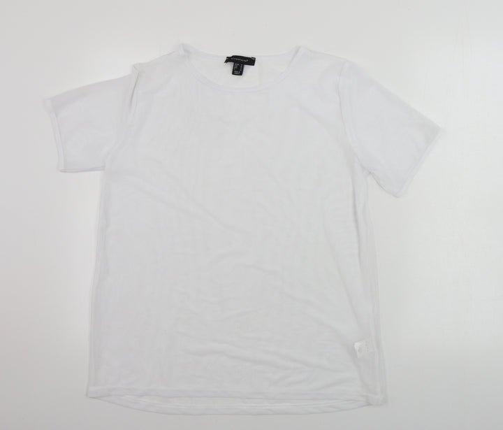 Atmosphere  Womens White   Basic T-Shirt Size 12