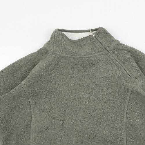 Active Wear Boys Beige   Henley Jumper Size 8-9 Years
