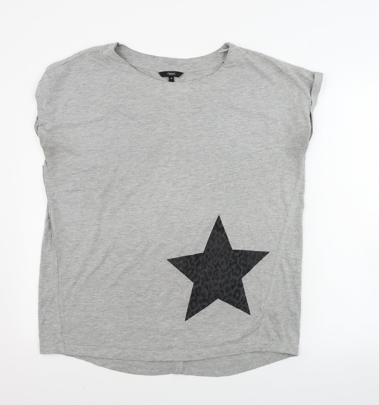 NEXT  Womens Grey   Basic T-Shirt Size 14