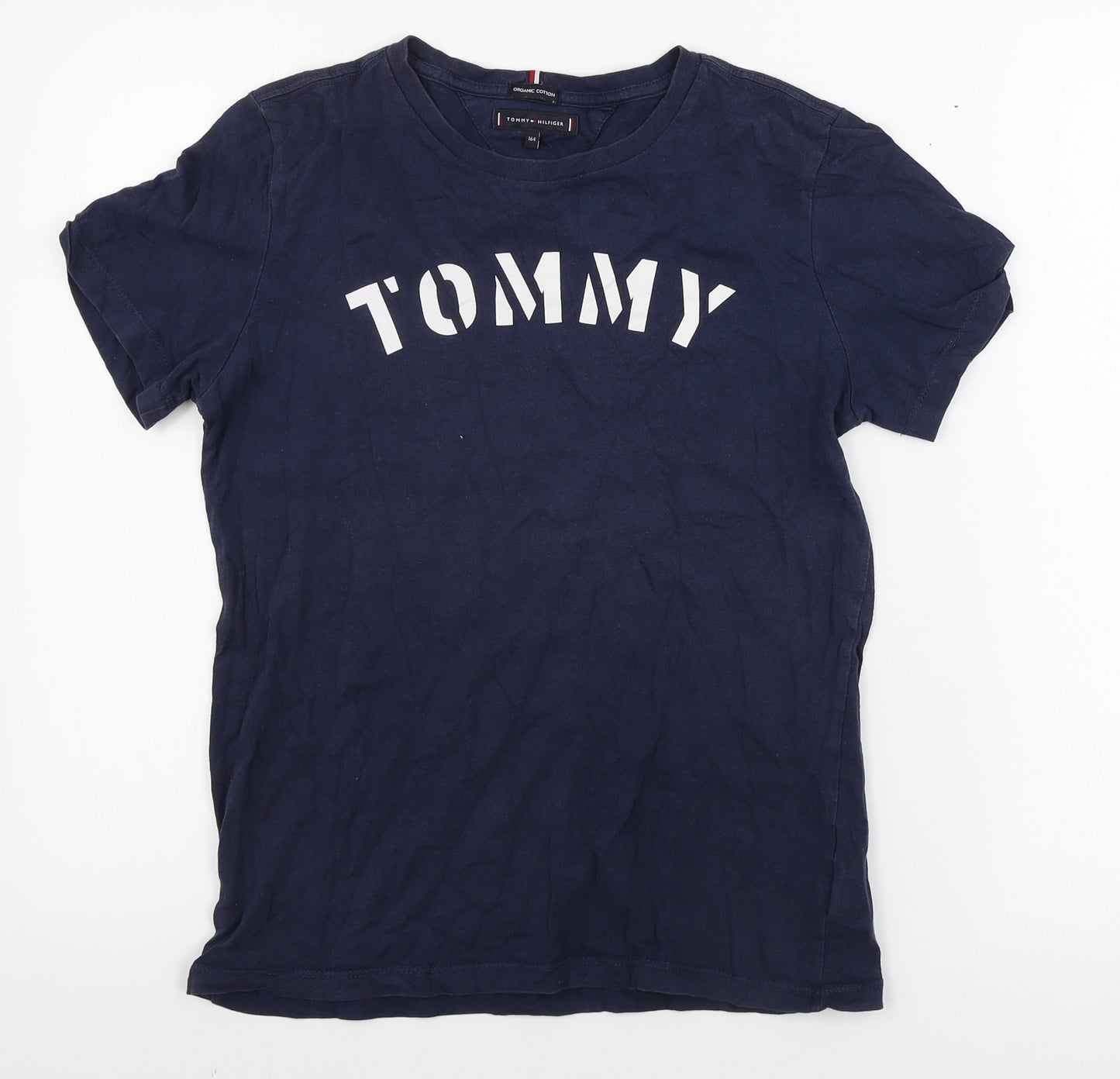 Tommy Hilfiger  Boys Blue   Basic T-Shirt Size 13-14 Years