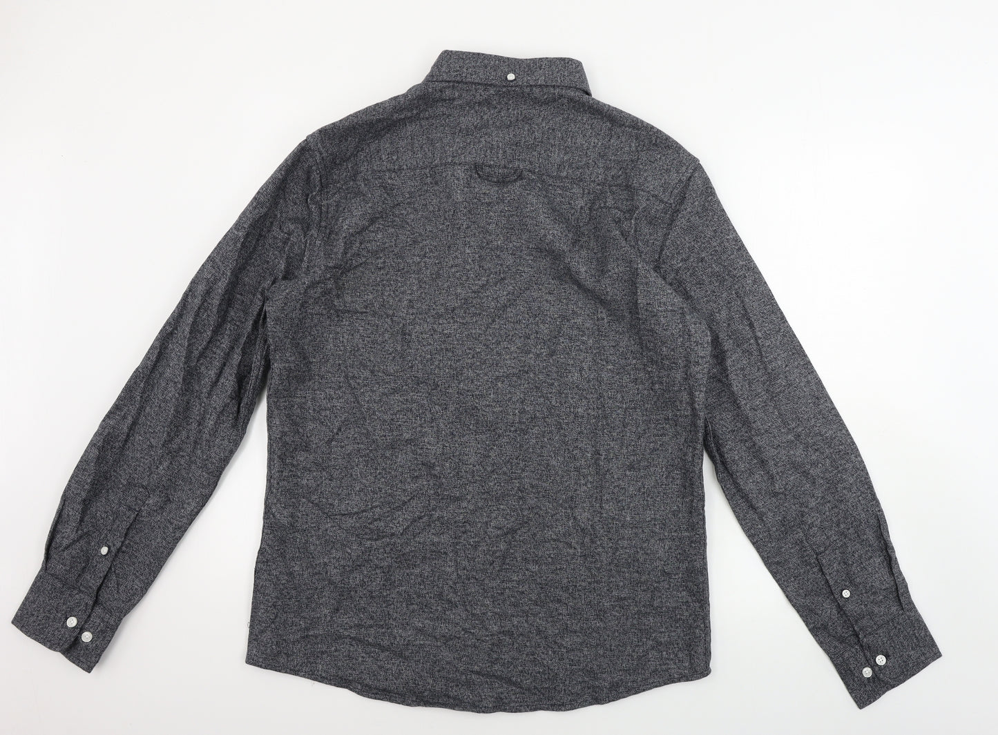by garment makers Mens Grey    Dress Shirt Size L