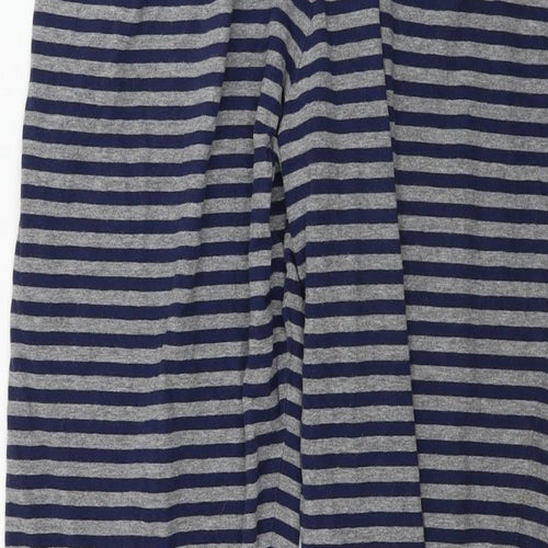 George  Mens Grey Striped  Trousers  Size L L25 in