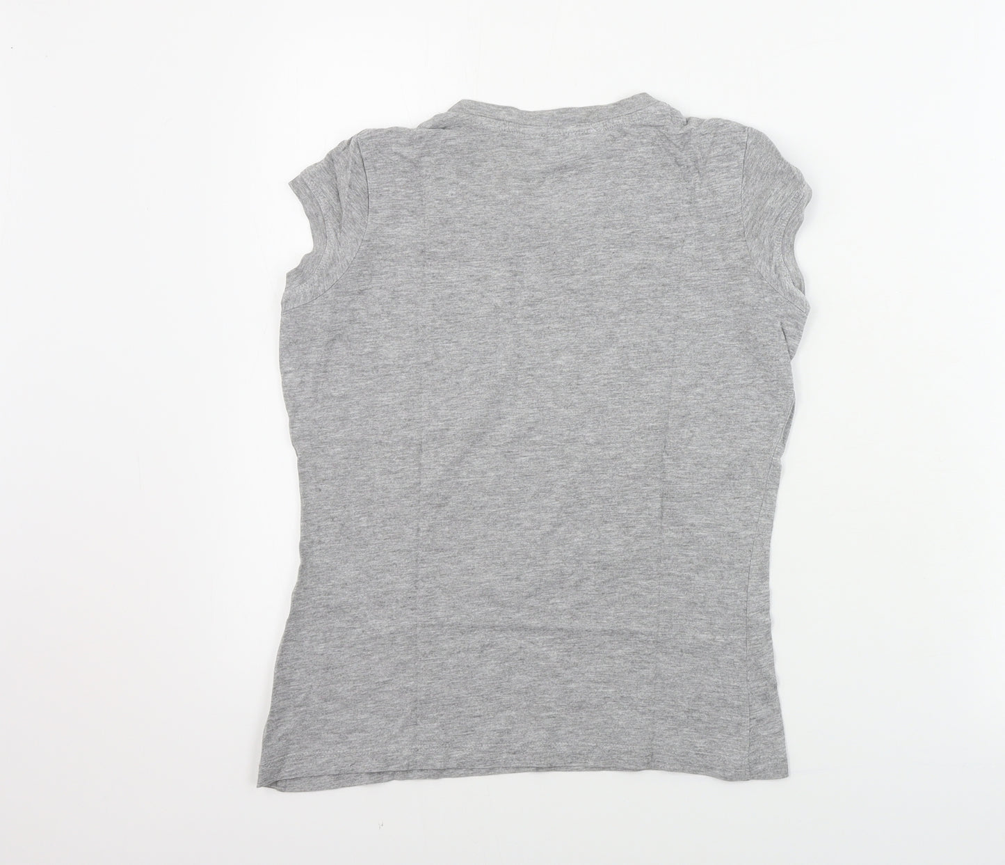 New Look Womens Grey   Basic T-Shirt Size 10  - Wonder Woman