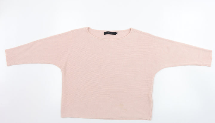 VERO MODA Womens Pink   Pullover Jumper Size M