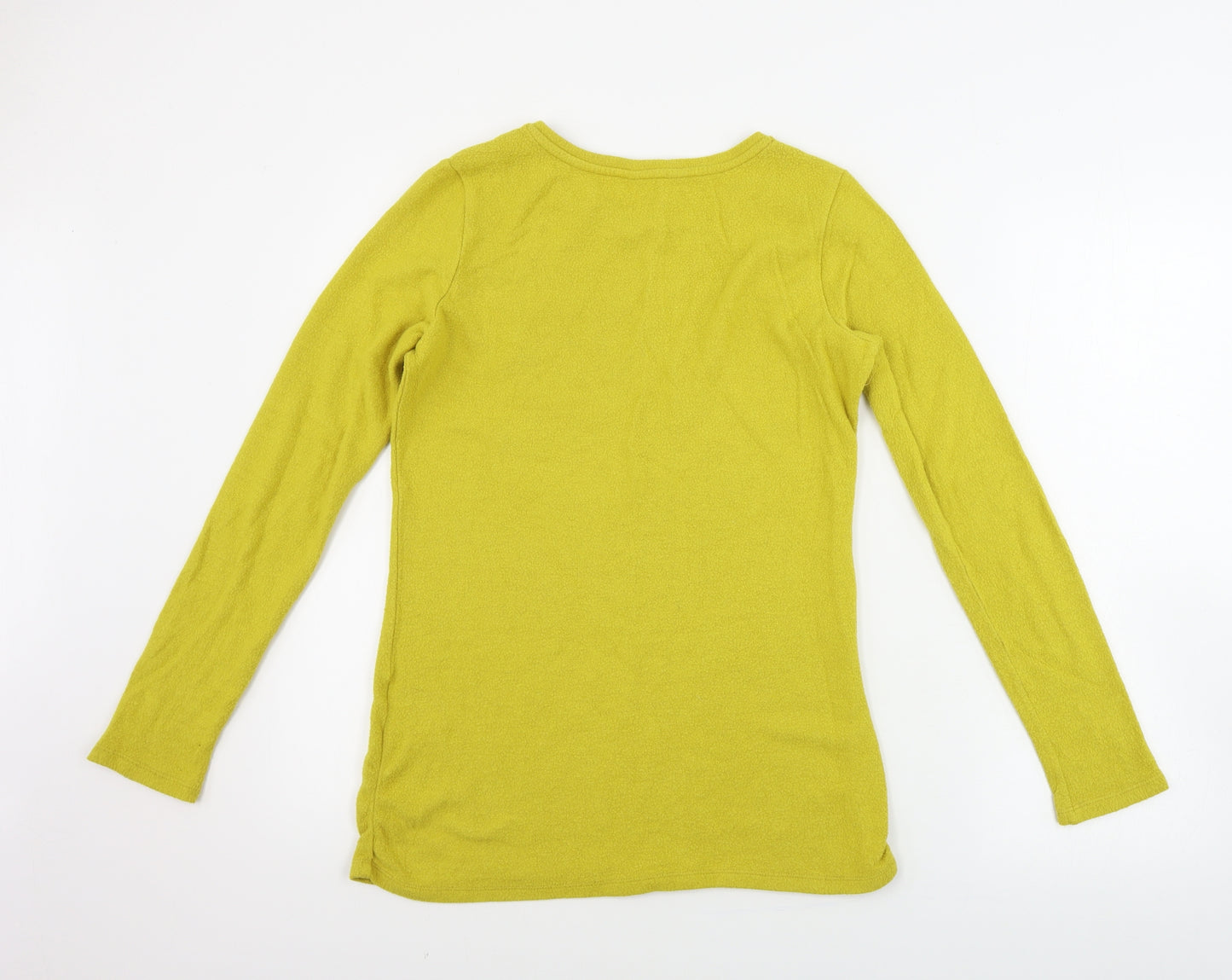 NEXT  Womens Yellow Houndstooth  Pullover Jumper Size 12