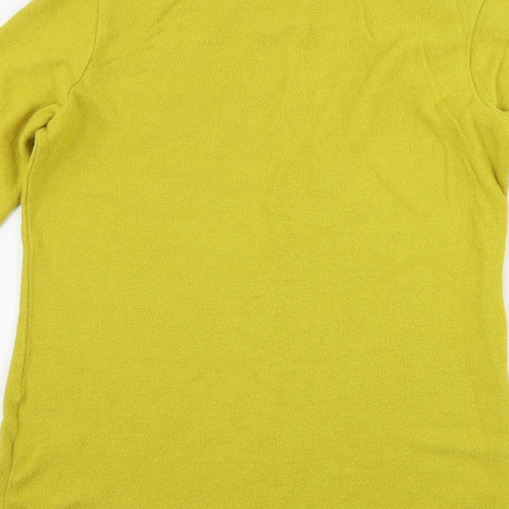 NEXT  Womens Yellow Houndstooth  Pullover Jumper Size 12