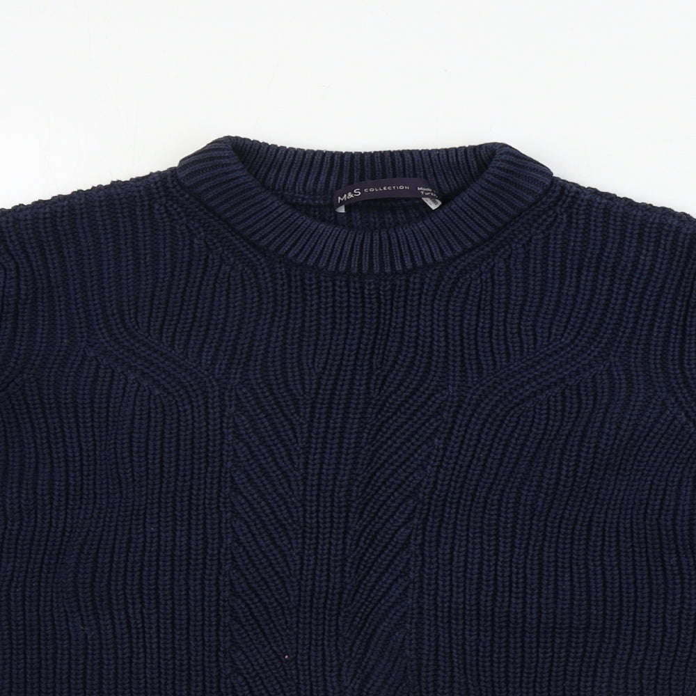 Marks and Spencer  Womens Blue   Pullover Jumper Size S