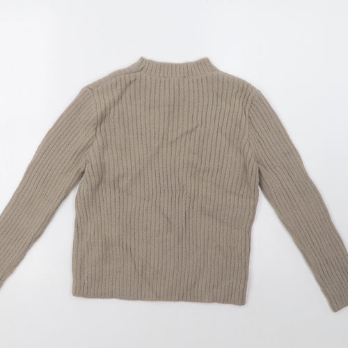 New Look Womens Beige   Pullover Sweatshirt Size 10