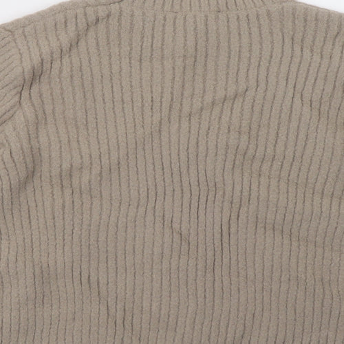New Look Womens Beige   Pullover Sweatshirt Size 10