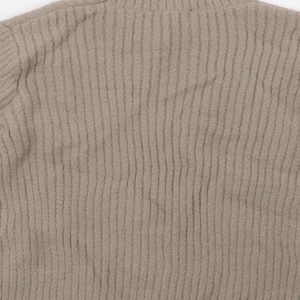 New Look Womens Beige   Pullover Sweatshirt Size 10