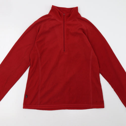 Mountain Life Womens Red   Pullover Sweatshirt Size 12