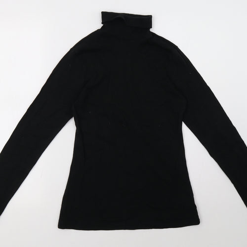 Peacocks Womens Black   Pullover Sweatshirt Size 14