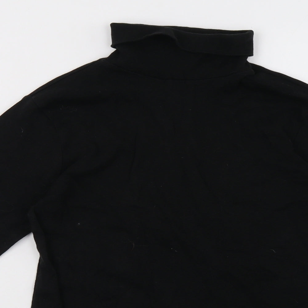 Peacocks Womens Black   Pullover Sweatshirt Size 14