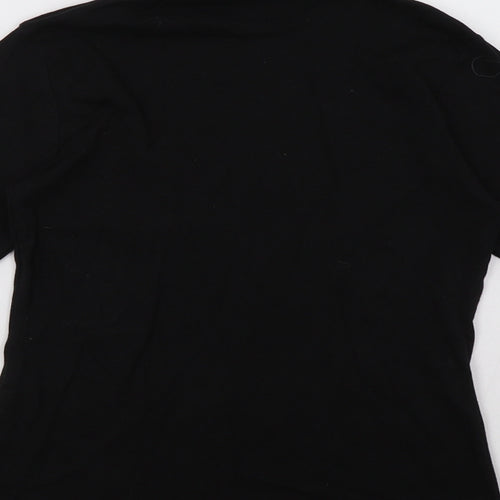 Peacocks Womens Black   Pullover Sweatshirt Size 14