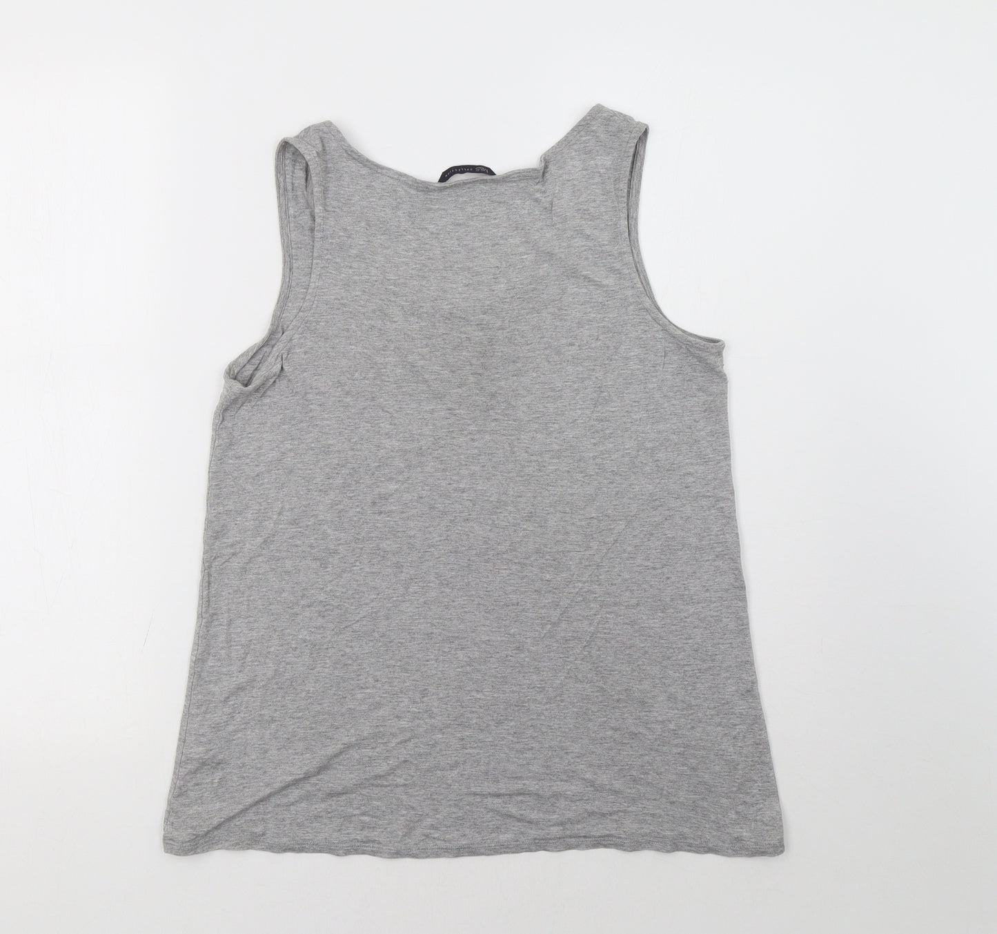 Marks and Spencer Womens Grey   Basic Tank Size 10