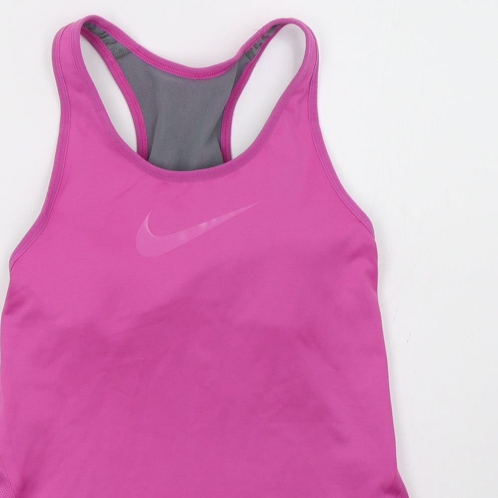 Nike Womens Pink   Basic Tank Size M