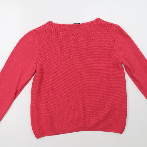 Kaleidoscope Womens Pink   Pullover Sweatshirt Size 14