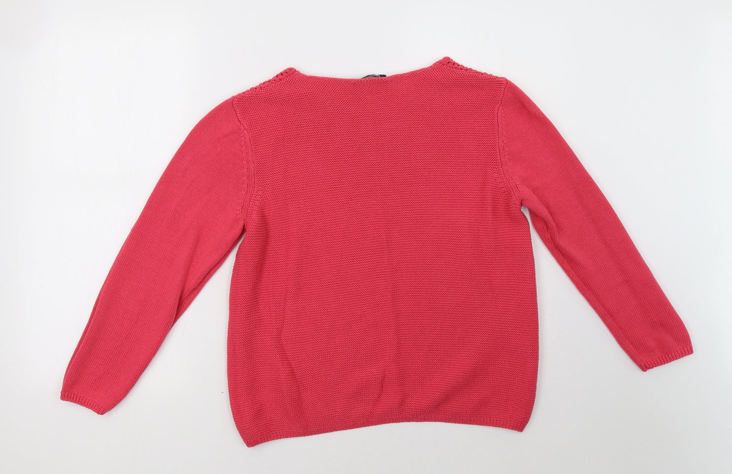 Kaleidoscope Womens Pink   Pullover Sweatshirt Size 14