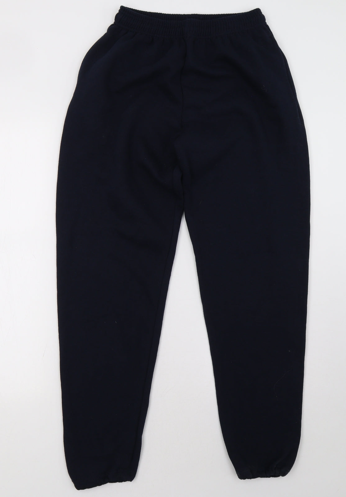 JERZEES Mens Blue   Jogger Trousers Size S L30 in