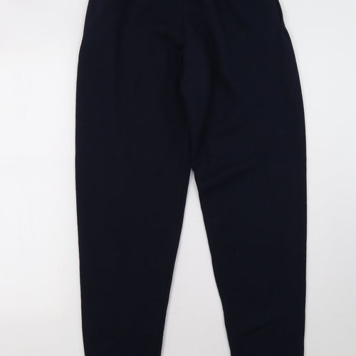JERZEES Mens Blue   Jogger Trousers Size S L30 in