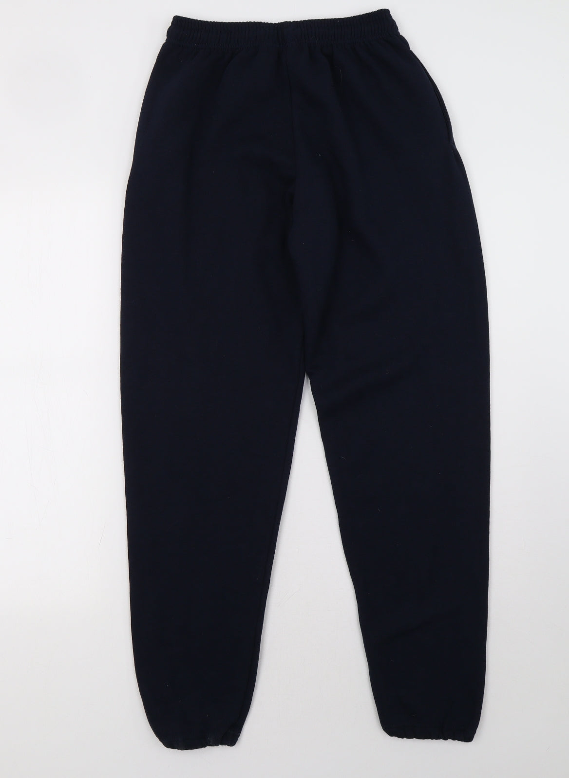 JERZEES Mens Blue   Jogger Trousers Size S L30 in
