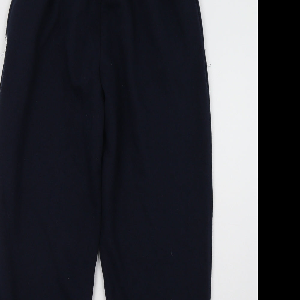 JERZEES Mens Blue   Jogger Trousers Size S L30 in