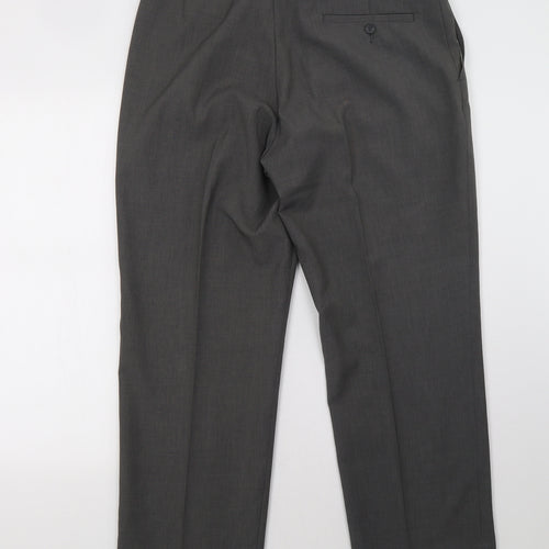 Marks and Spencer Mens Grey   Trousers  Size 36 L29 in