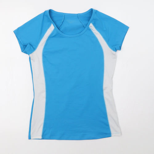 Marks and Spencer Womens Blue   Basic T-Shirt Size 12