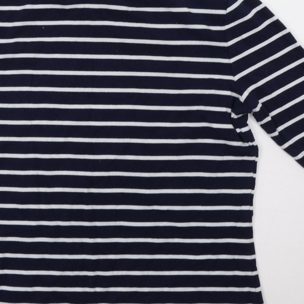 Arabella & Addison Womens Blue   Pullover Sweatshirt Size 16